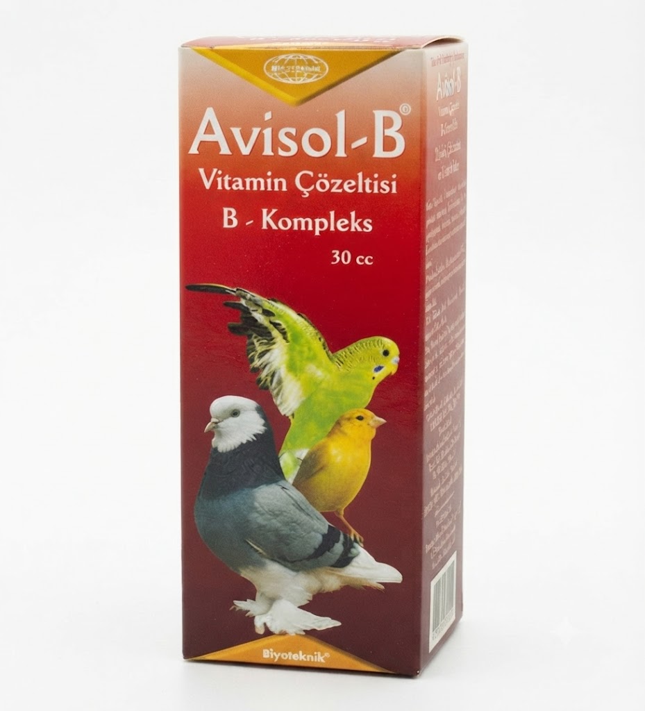 Biyoteknik Avisol-B Kuşlar İçin B Kompleks Vitamin Desteği 20 cc